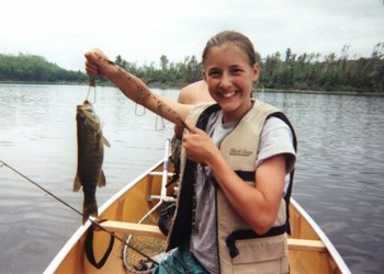 Hailee with Fish